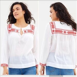 J. Crew “Semolina” version top